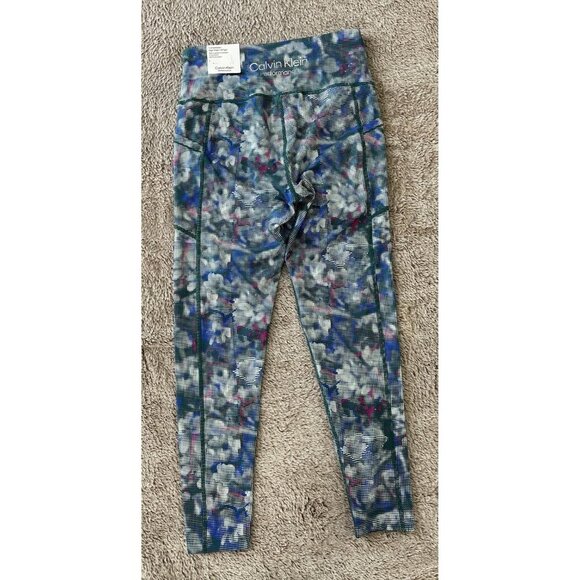 Calvin Klein Performance Women's Compression Printed High Waist Tight 7/8 NWT - Picture 10 of 15